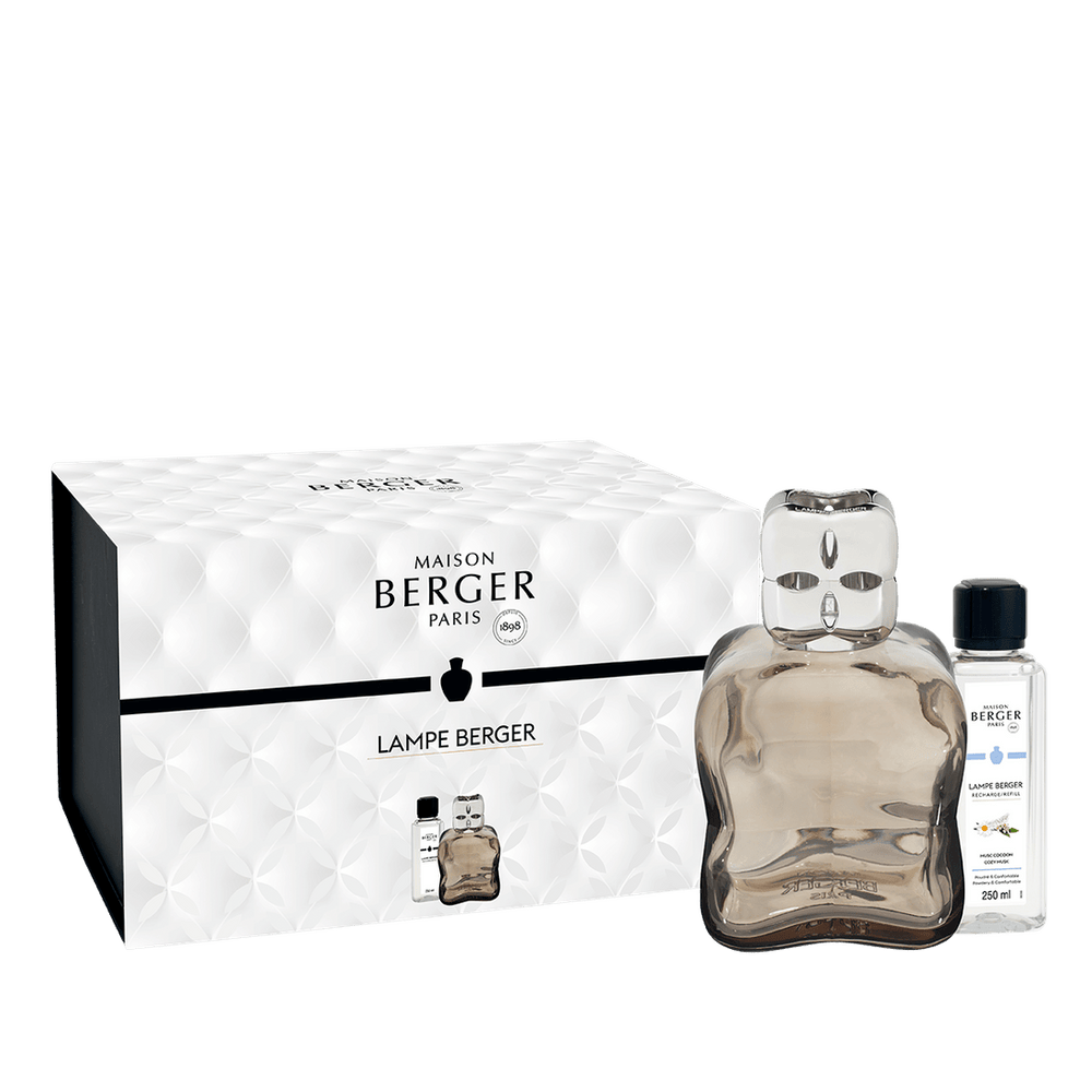 Lampe Berger Duftlampe - Cosy Braun mit Duft Pudriger Moschus - Hirsch Living & Lifestyle