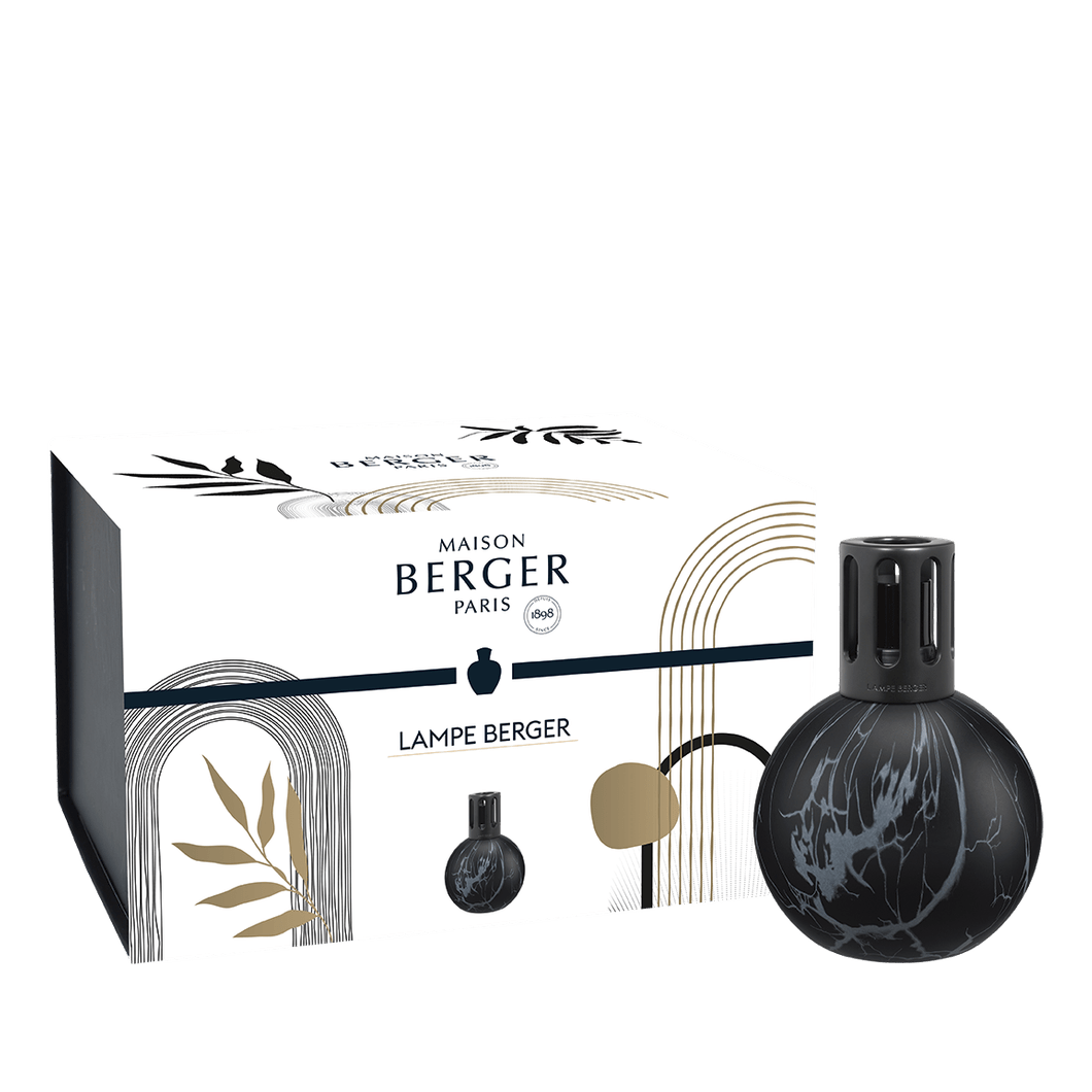 Lampe Berger Duftlampe - Marbrure Schwarz - Hirsch Living & Lifestyle