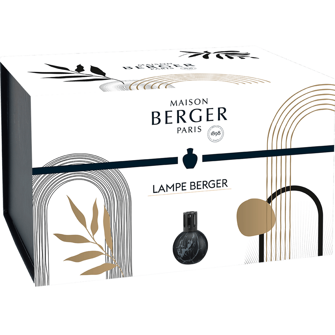 Lampe Berger Duftlampe - Marbrure Schwarz - Hirsch Living & Lifestyle