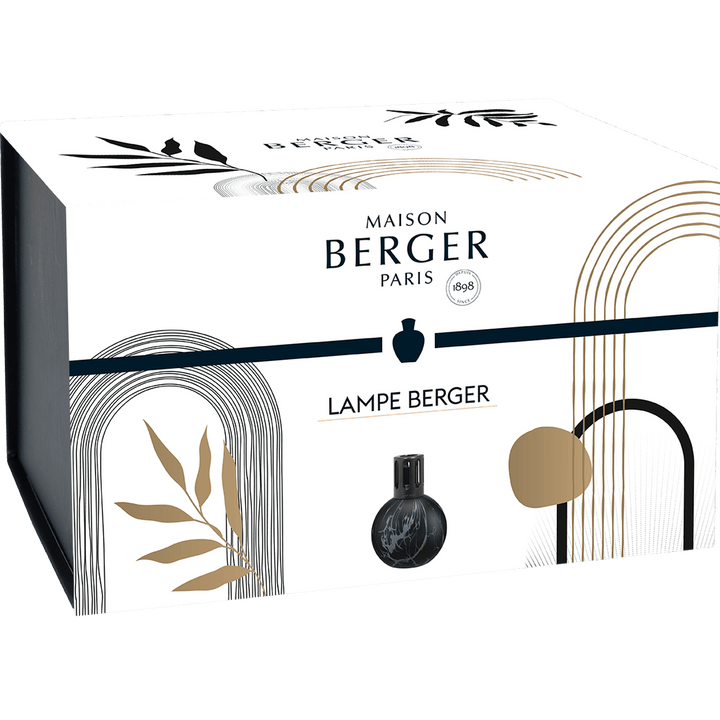Lampe Berger Duftlampe - Marbrure Schwarz - Hirsch Living & Lifestyle