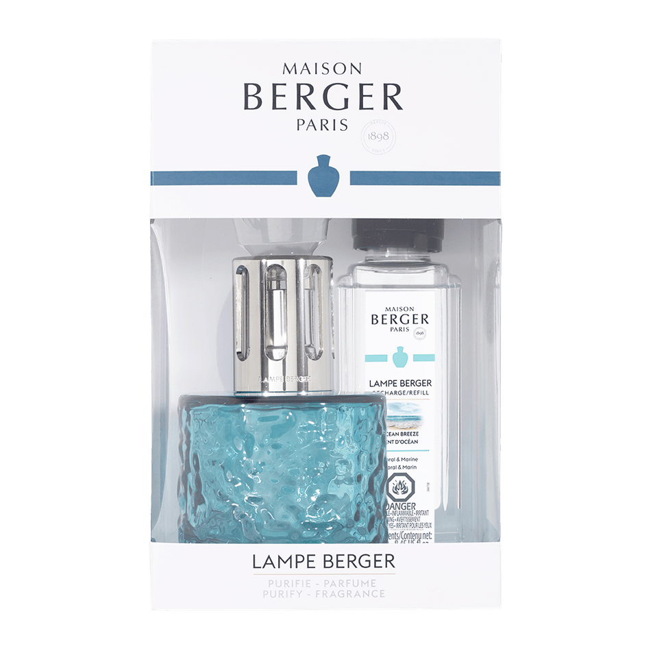Lampe Berger Duftlampe - Mirage Blau mit Duft Maritime Verlockung - Hirsch Living & Lifestyle