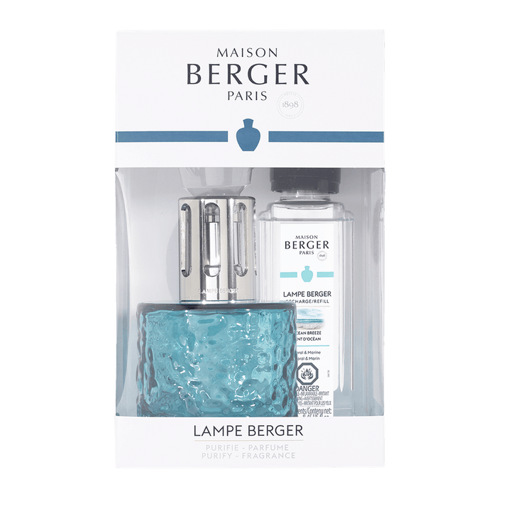 Lampe Berger Duftlampe - Mirage Blau mit Duft Maritime Verlockung - Hirsch Living & Lifestyle