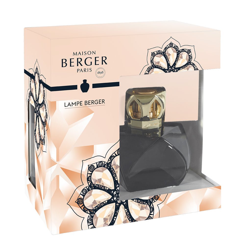 Lampe Berger Geschenkset - Eternity Schwarz mit Duft Lady Flower - Hirsch Living & Lifestyle