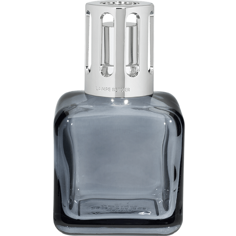 Lampe Berger Geschenkset - Glacon / Ice Cube grau mit Duft Aromatischer Weißer Tee - Hirsch Living & Lifestyle