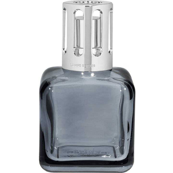 Lampe Berger Geschenkset - Glacon / Ice Cube grau mit Duft Aromatischer Weißer Tee - Hirsch Living & Lifestyle