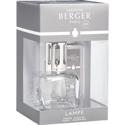 Lampe Berger Geschenkset - Glacon / Ice Cube transparent mit 250ml Air Pur - Hirsch Living & Lifestyle