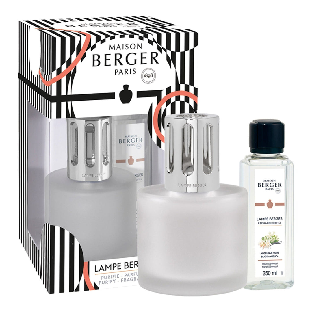 Lampe Berger Geschenkset - Illusion Satiniert mit Duft Angélique Noire - Hirsch Living & Lifestyle