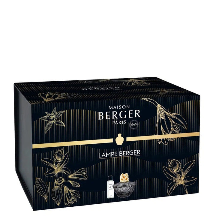 Lampe Berger Geschenkset - Kali Schwarz mit Duft Zauber der Vanille - Hirsch Living & Lifestyle