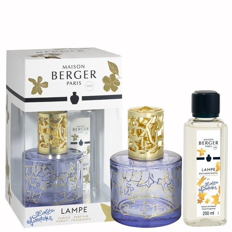 Lampe Berger Geschenkset - Lolita Lempicka flieder / gold mit 250ml Duft - Hirsch Living & Lifestyle