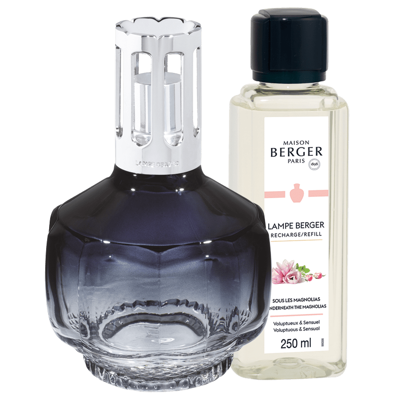 Lampe Berger Geschenkset - Molecule Nachtblau mit 250ml Unter den Magnolien - Hirsch Living & Lifestyle