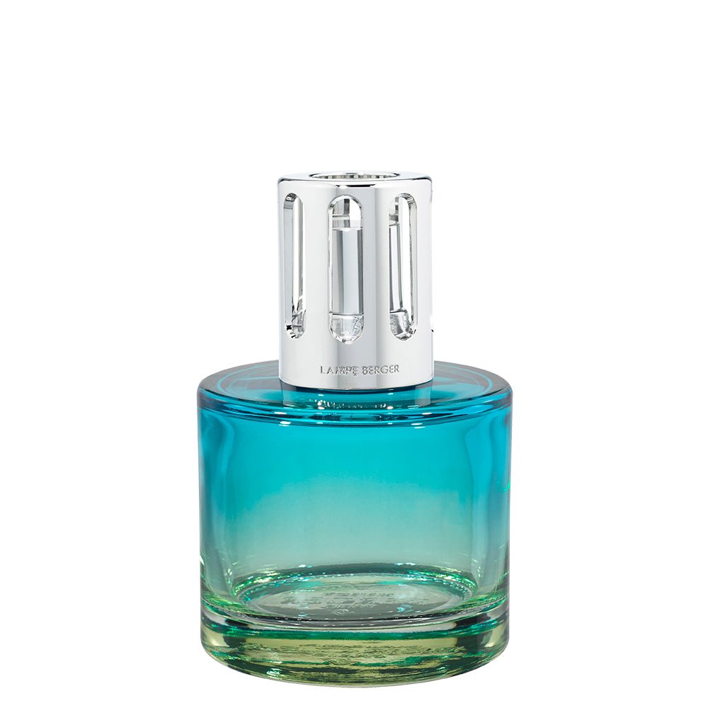 Lampe Berger Geschenkset - Pure Blau/Nude mit Duft Zarte Baumwollblüte - Hirsch Living & Lifestyle
