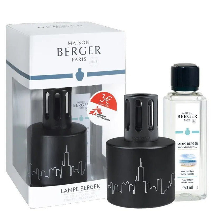 Lampe Berger Geschenkset - Pure MSF Skyline mit Duft Vent d´Ocean - Hirsch Living & Lifestyle