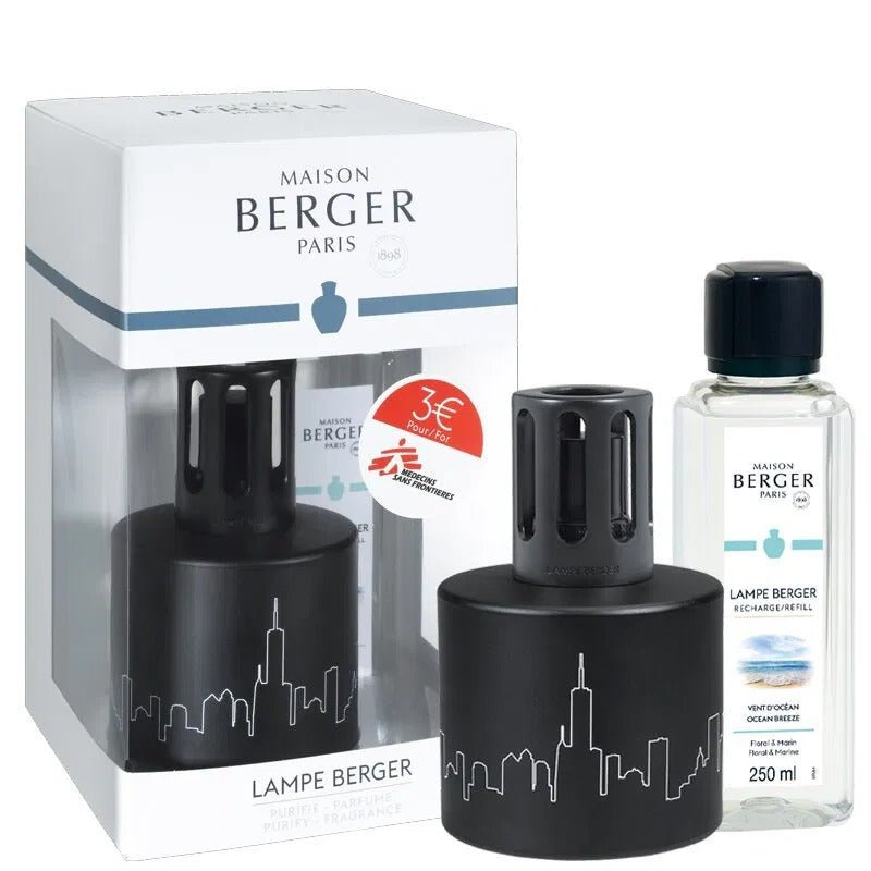 Lampe Berger Geschenkset - Pure MSF Skyline mit Duft Vent d´Ocean - Hirsch Living & Lifestyle