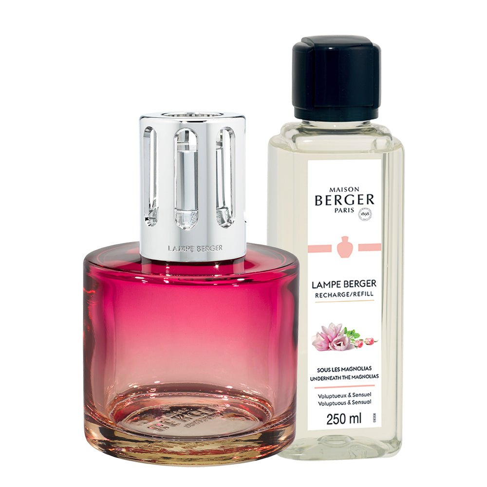 Lampe Berger Geschenkset - Pure Rosa/Nude mit Duft Unter den Magnolien - Hirsch Living & Lifestyle