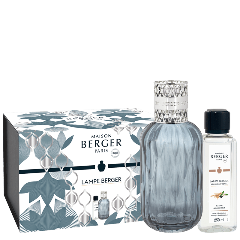 Lampe Berger Geschenkset - Quintessence Pflaume mit 250ml Goldener Weizen - Hirsch Living & Lifestyle
