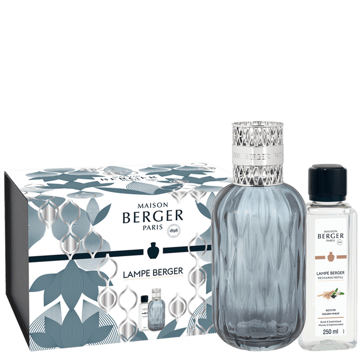 Lampe Berger Geschenkset - Quintessence Pflaume mit 250ml Goldener Weizen - Hirsch Living & Lifestyle