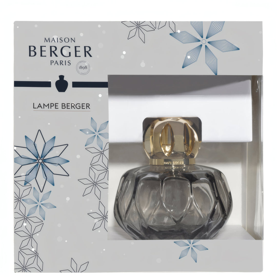 Lampe Berger Geschenkset Rosalie Grau mit Duft Sprudelnde Lebensfreude - Hirsch Living & Lifestyle
