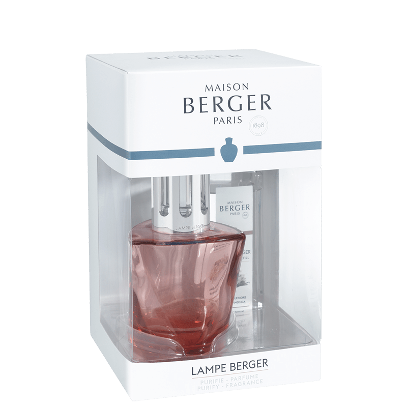 Lampe Berger Geschenkset - Terra Rot mit Duft Black Angelica - Hirsch Living & Lifestyle