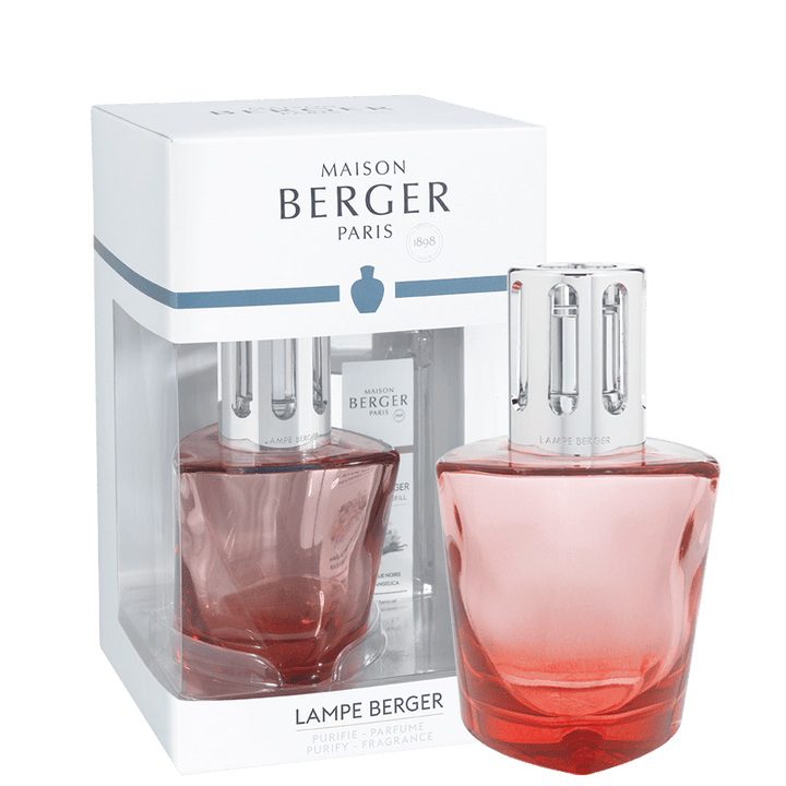 Lampe Berger Geschenkset - Terra Rot mit Duft Black Angelica - Hirsch Living & Lifestyle