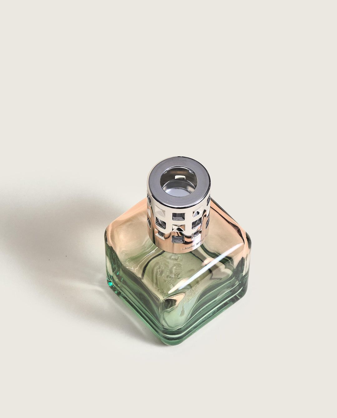 Lampe Berger ICE CUBE Pfirsich/Grün - Zitronen-Verbene