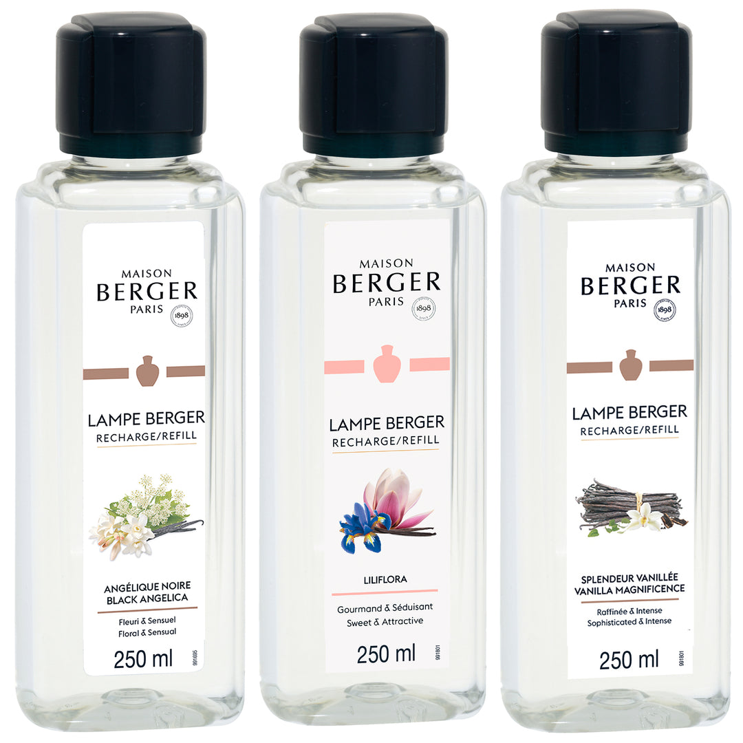 Lampe Berger Duft Refill - Triopack "Duftstars" 3x 250ml