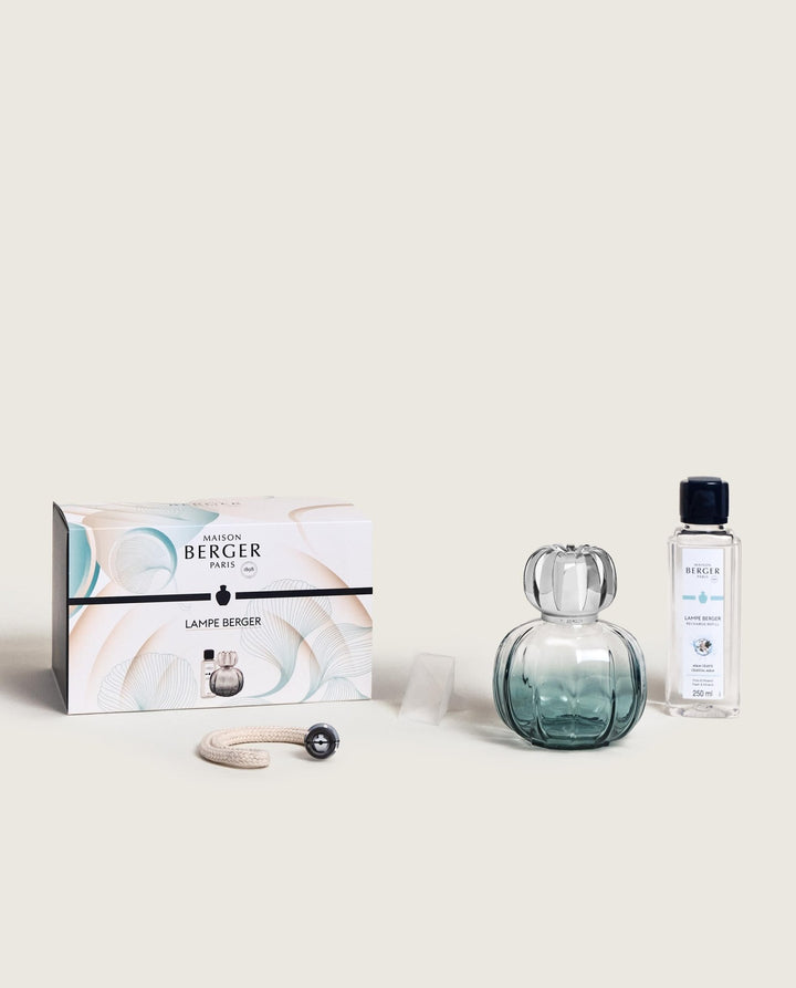 Lampe Berger Geschenkset Corali Grün mit 250 ml Luftige Frische | Maison Berger Paris - 4877