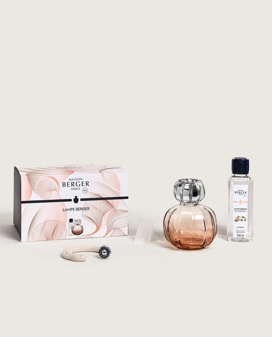 Lampe Berger Geschenkset Corali Rosé mit 250 ml Lady Flower | Maison Berger Paris - 4879