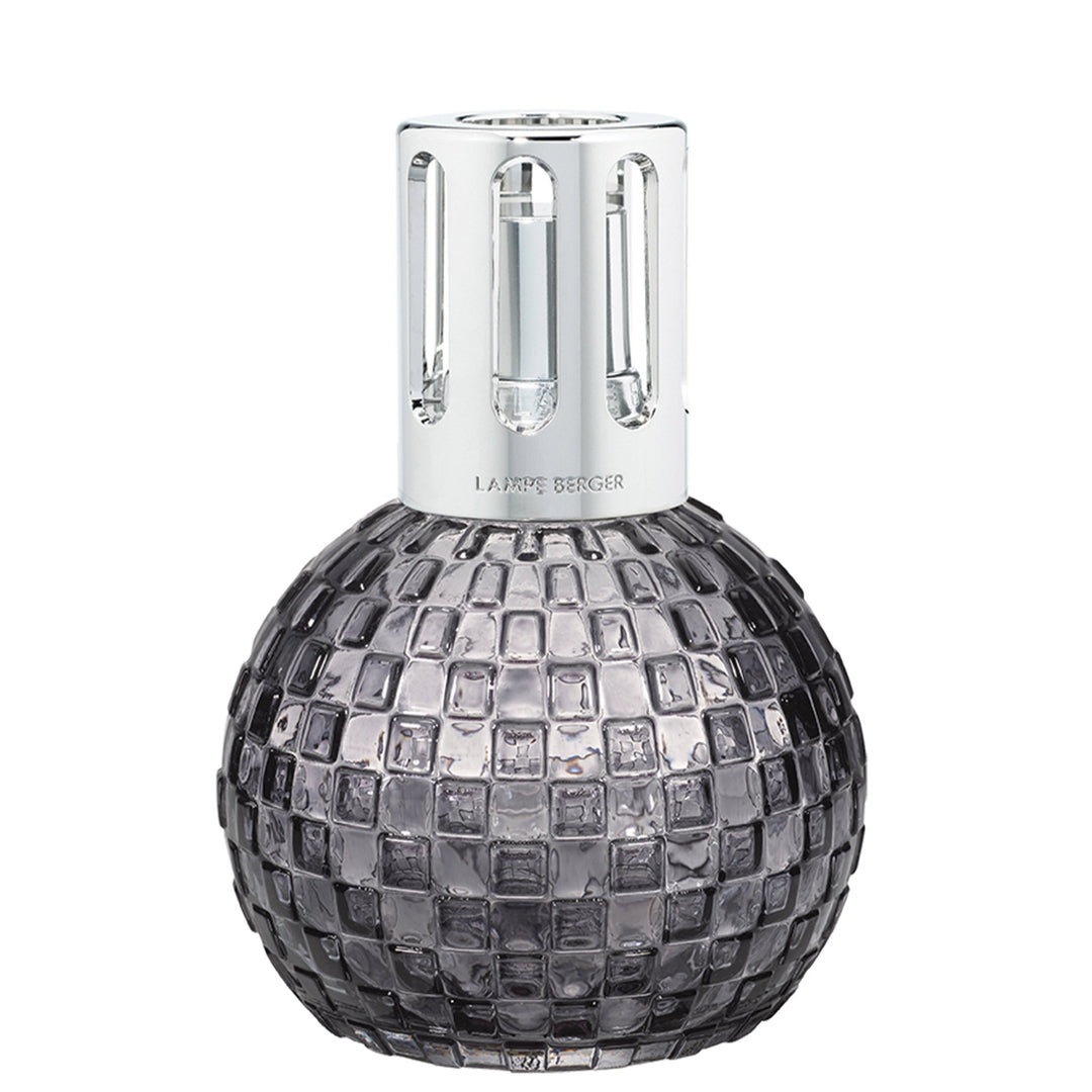 Lampe Berger Geschenkset Disco Grau mit 250 ml Pudriger Amber | Maison Berger Paris - 4886