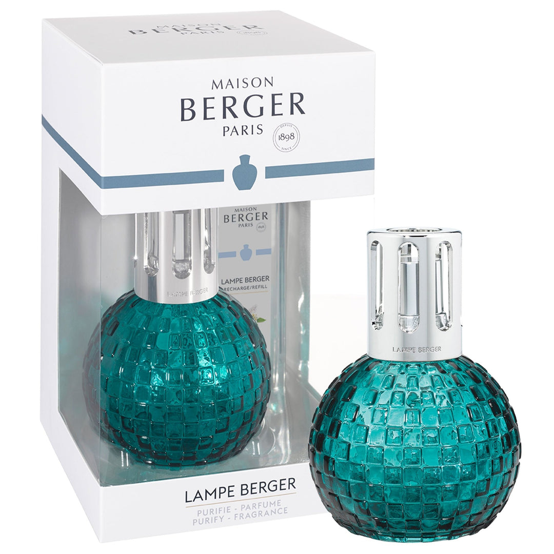 Lampe Berger Geschenkset Disco Grün mit 250 ml Pudriger Moschus | Maison Berger Paris - 4883