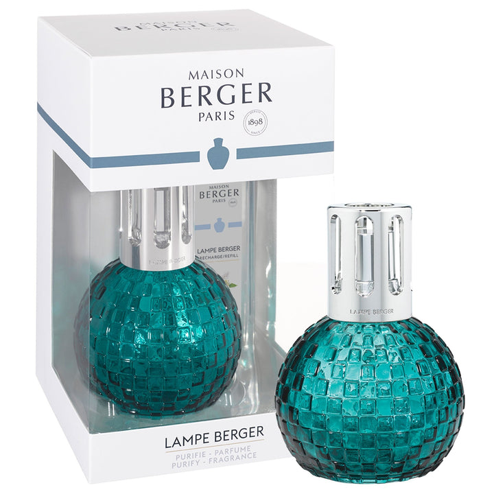 Lampe Berger Geschenkset Disco Grün mit 250 ml Pudriger Moschus | Maison Berger Paris - 4883
