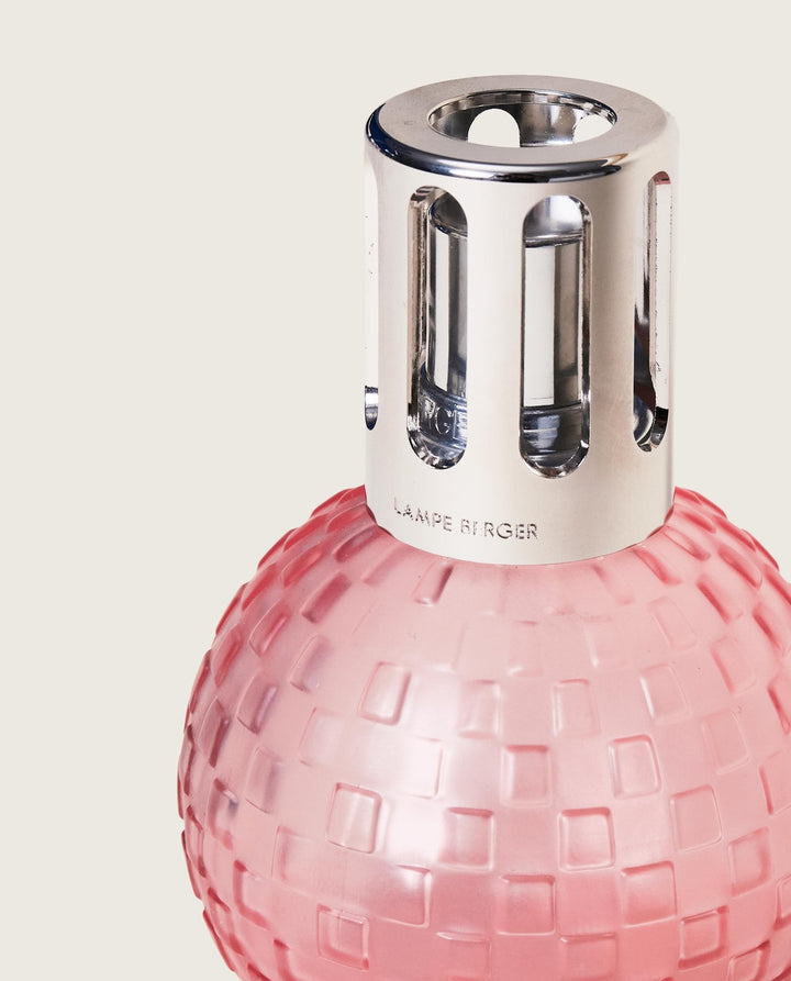 Lampe Berger Geschenkset Disco Rosa Gefrostet mit 250 ml Sonnige Früchte | Maison Berger Paris - 4901