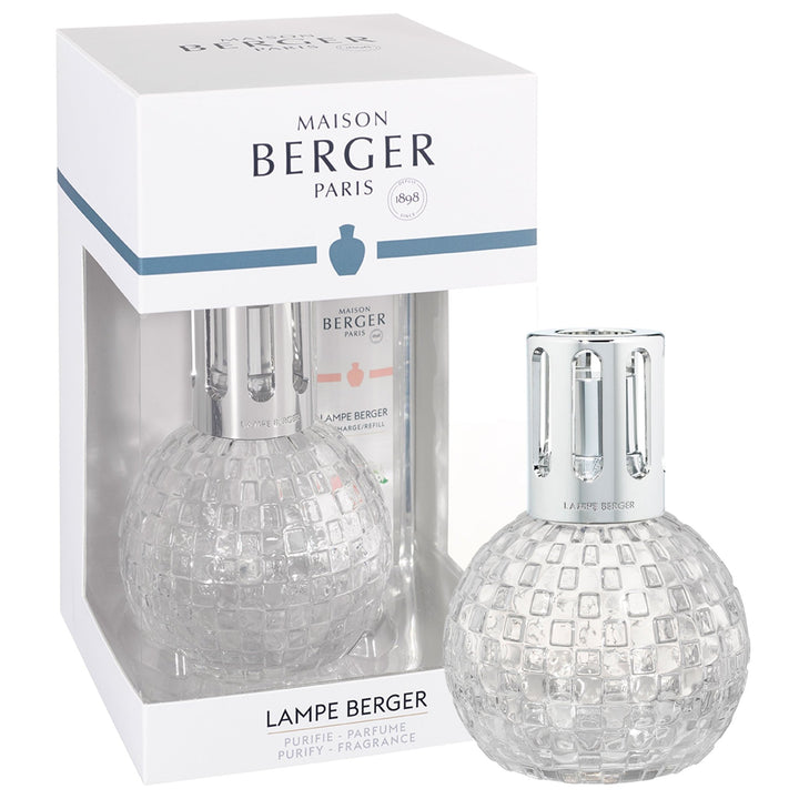 Lampe Berger Geschenkset Disco Transparent mit 250 ml Liliflora | Maison Berger Paris - 4884