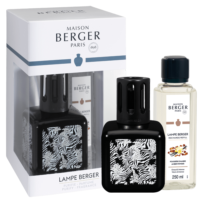 Lampe Berger Geschenkset - Glacon / Ice Cube Animal mit Duft Pudriger Amber - Hirsch Living & Lifestyle