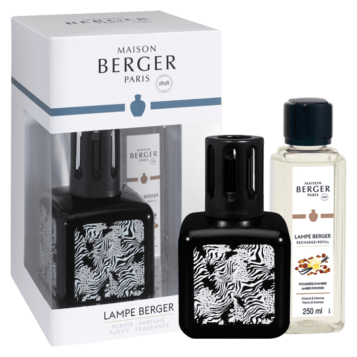 Lampe Berger Geschenkset - Glacon / Ice Cube Animal mit Duft Pudriger Amber - Hirsch Living & Lifestyle