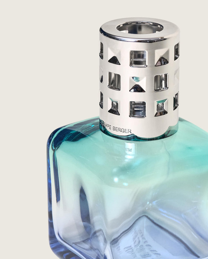 Lampe Berger Geschenkset ICE CUBE Türkis/Blau - Frische Ozeanbrise | Maison Berger Paris - 4898