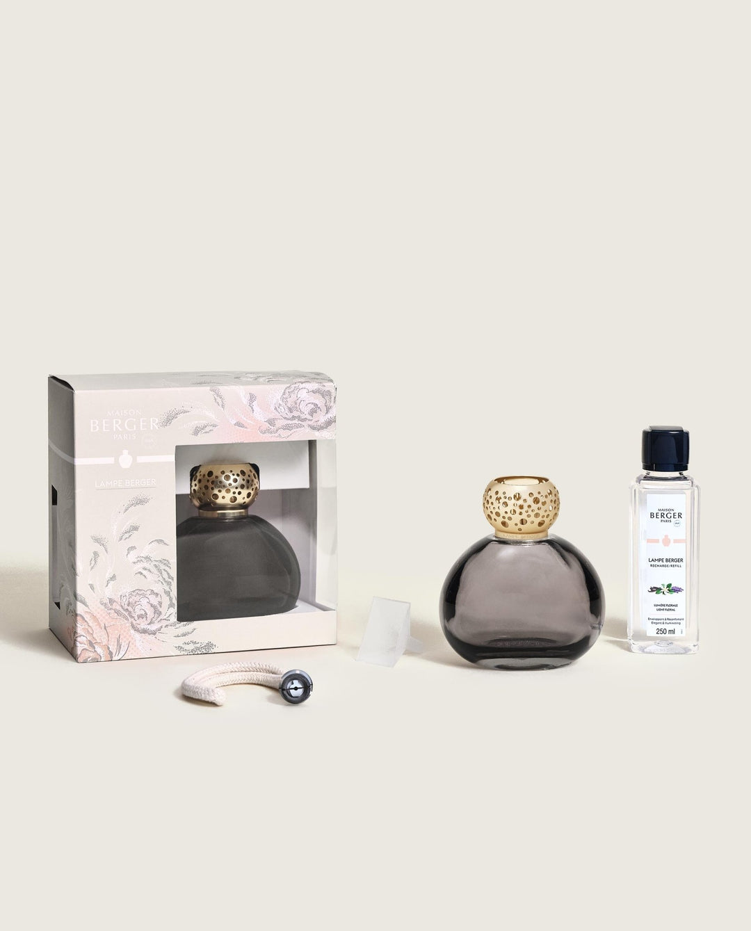 Lampe Berger Geschenkset Ophelia Schwarz - Florale Harmonie | Maison Berger Paris - 4891