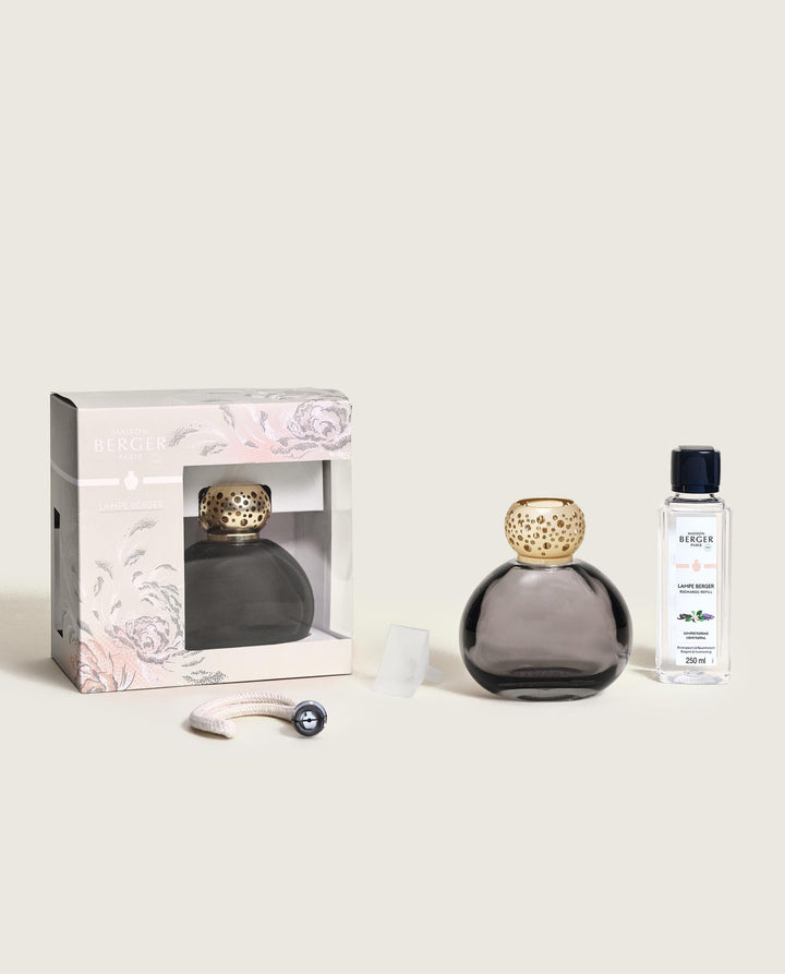Lampe Berger Geschenkset Ophelia Schwarz - Florale Harmonie | Maison Berger Paris - 4891